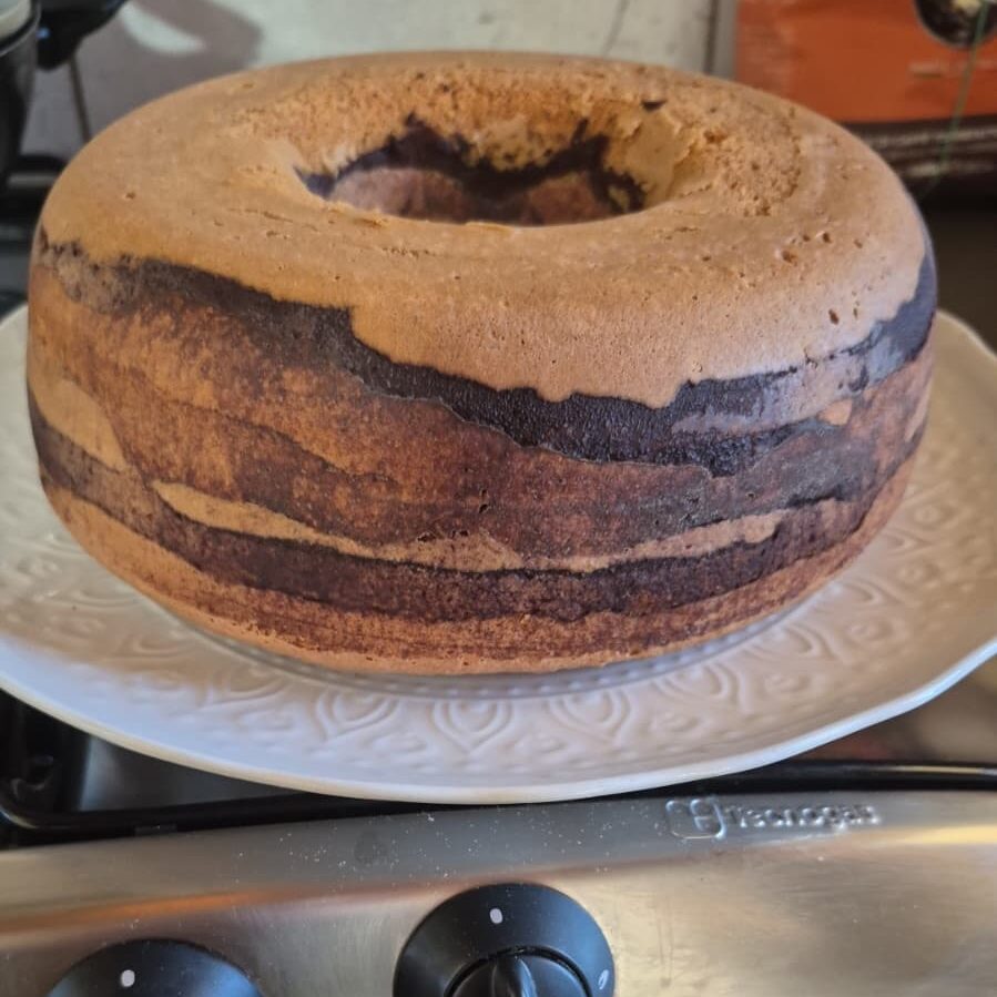 Torta Ciambella Giraffa il segreto per farla altissima e con l'effetto maculato perfetto
