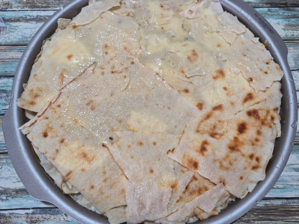 Finta focaccia al formaggio pronta in 10 minuti