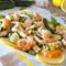 L'Insalata di mare express con zucchine croccanti light