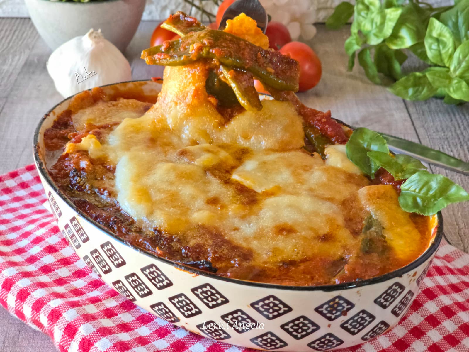 Piattoni alla parmigiana super filanti cottura in forno o friggitrice ad aria