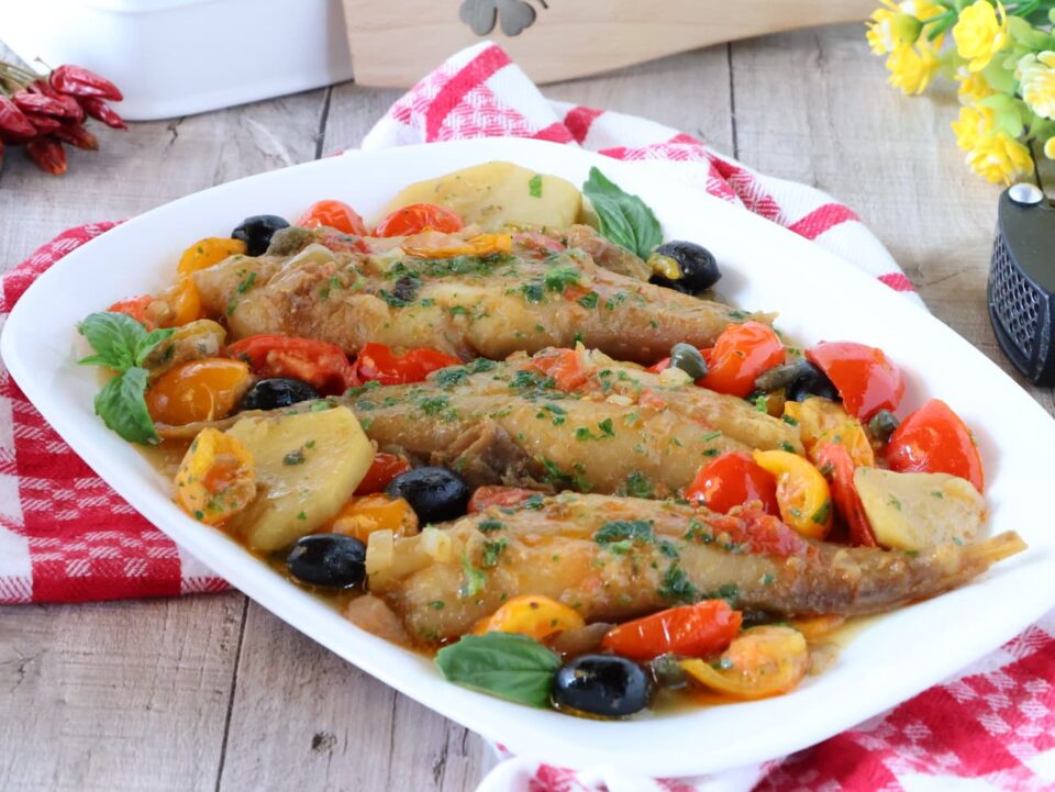 Rana pescatrice alla pizzaiola la ricetta pronta in 20 minuti