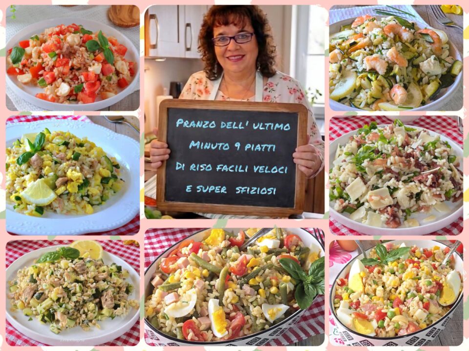 Pranzo dell'ultimo minuto 9 piatti di riso facili veloci e super sfiziosi