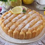 Torta fredda di savoiardi e crema al limone semplice e golosa senza forno