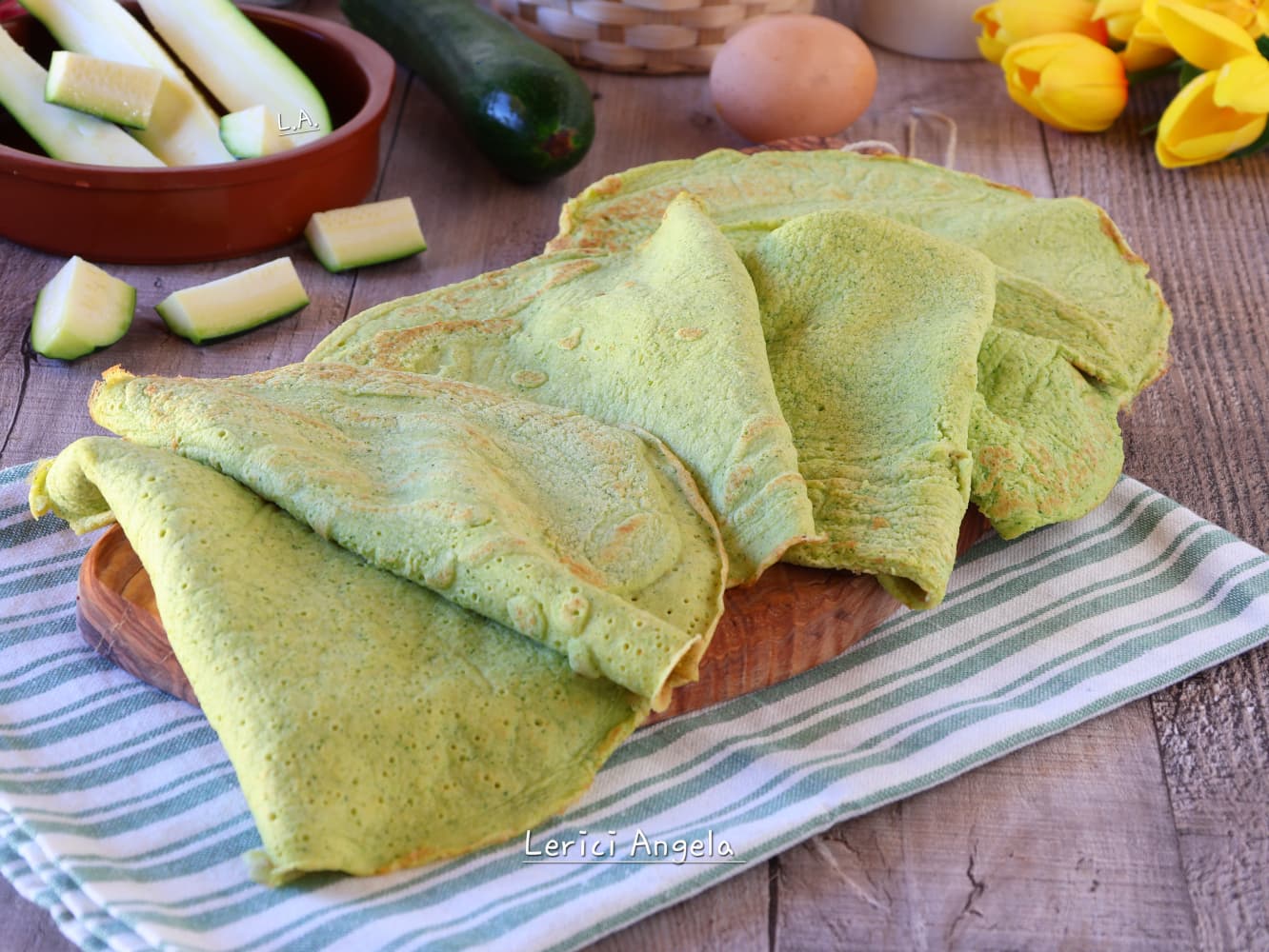 Crêpes di zucchine la ricetta facile leggera e pronta in pochi minuti