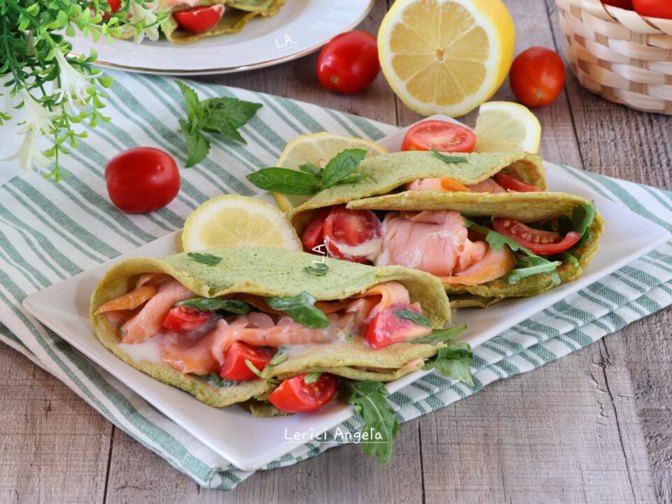 Prova le crespelle salmone e zucchine in meno di 20 minuti porti in tavola un piatto spettacolare