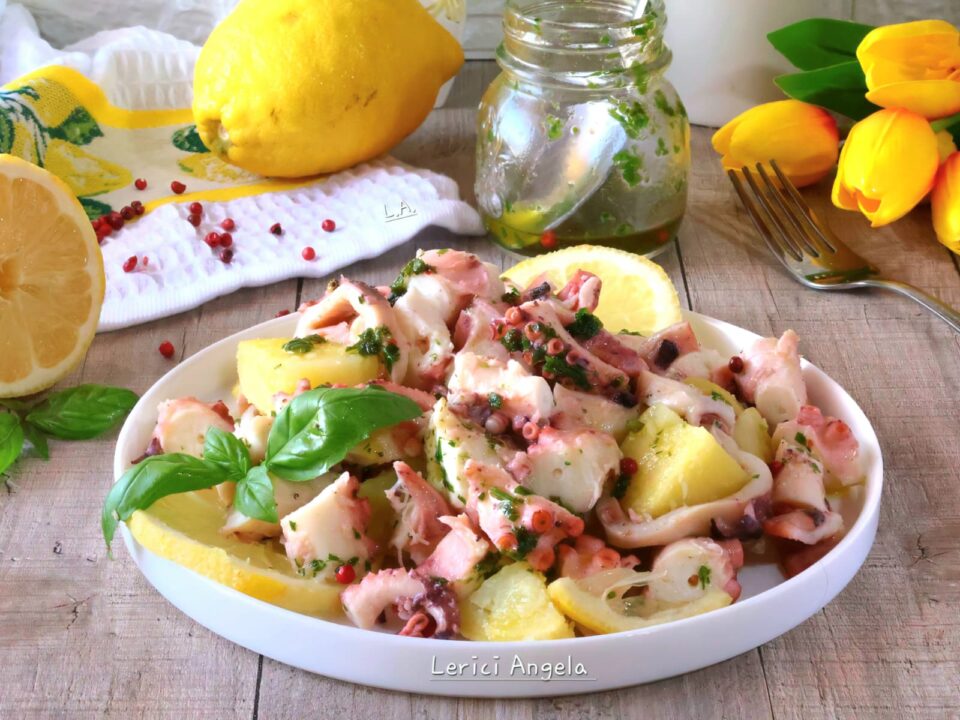 Come fare l'Insalata di Polpo e Patate perfetta tenera e saporita