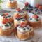 Girelle dolci monoporzione con crema e frutti di bosco facili e irresistibili
