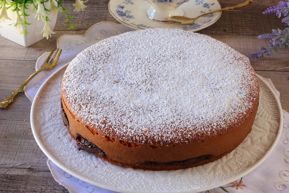 Torta Versata alla Crema di Nocciole