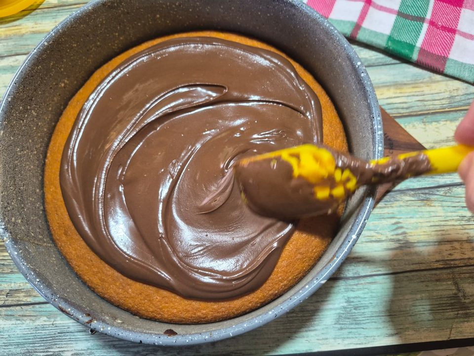 Torta Versata alla Crema di Nocciole