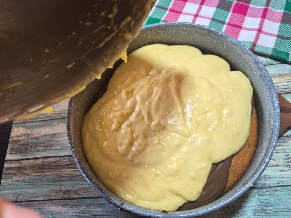 Torta Versata alla Crema di Nocciole