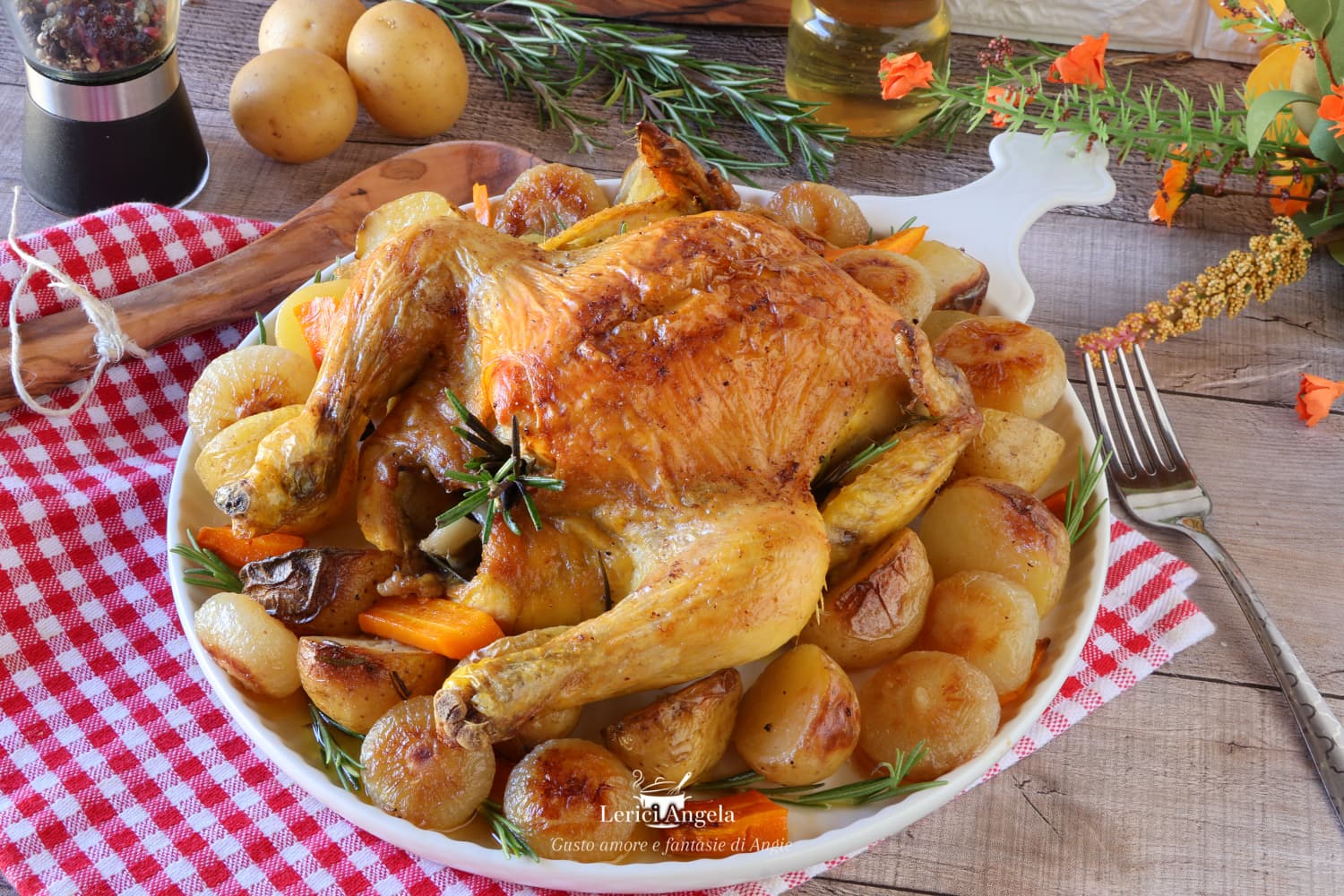 Il Pollo Arrosto Perfetto Pelle Croccante e Pollo Succoso