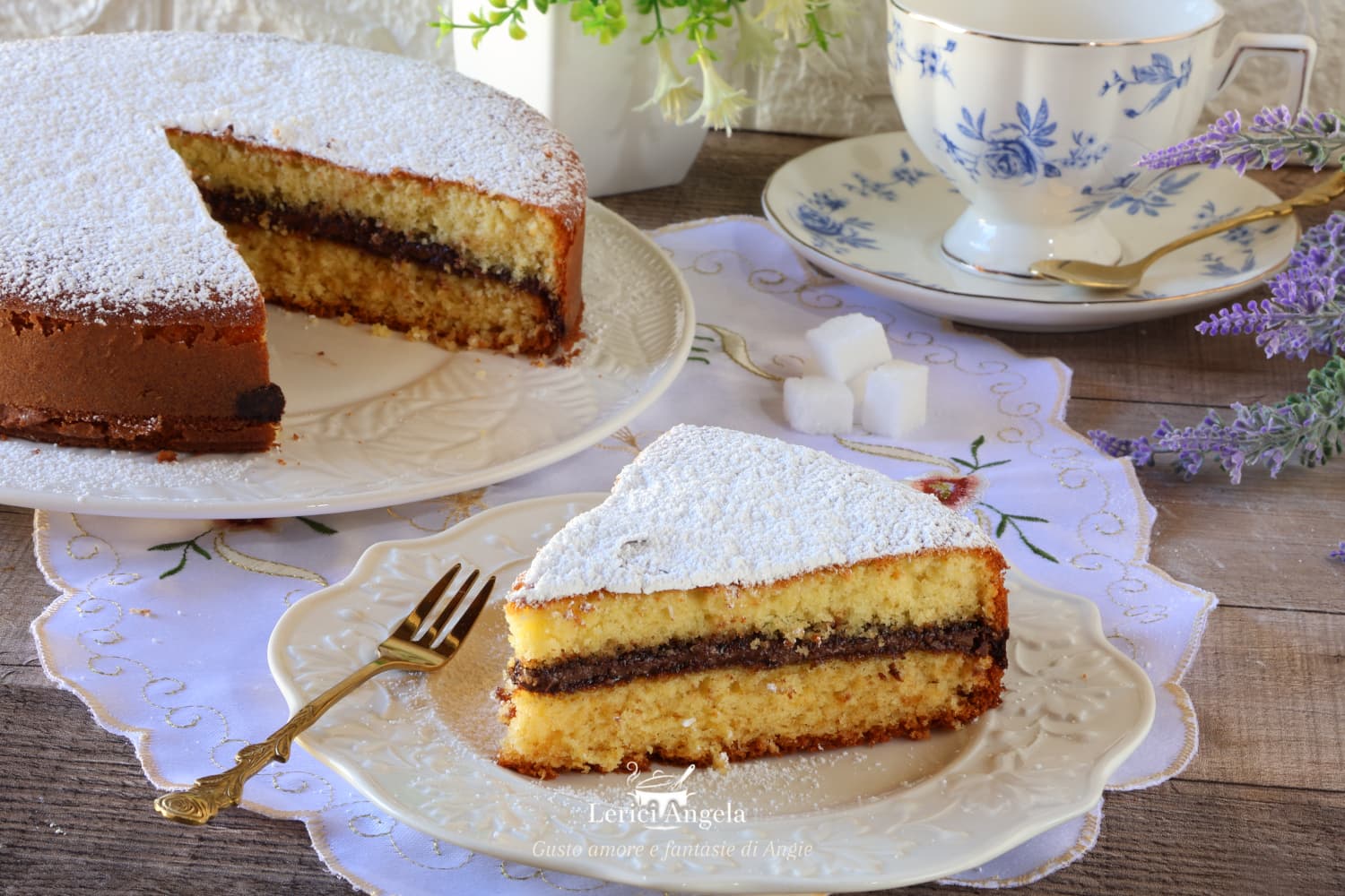 Torta Versata alla Crema di Nocciole