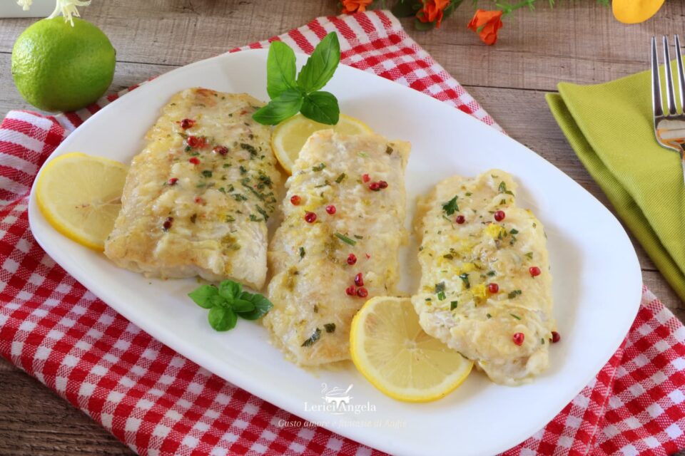 Merluzzo al limone pronto in 10 minuti sano e saporito