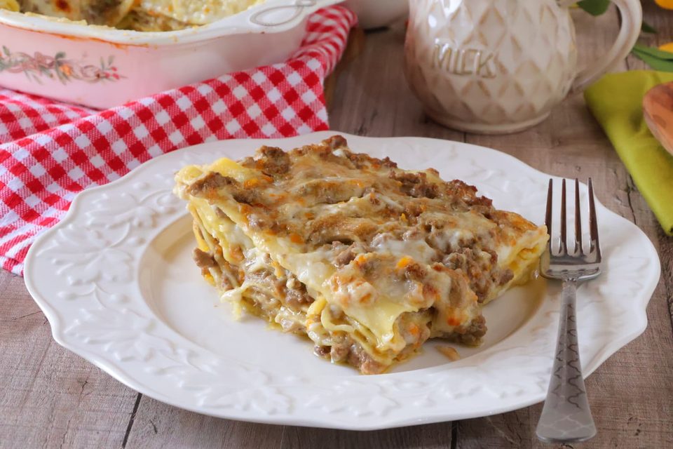 Lasagna Bianca cremosa avvolgente e profumata