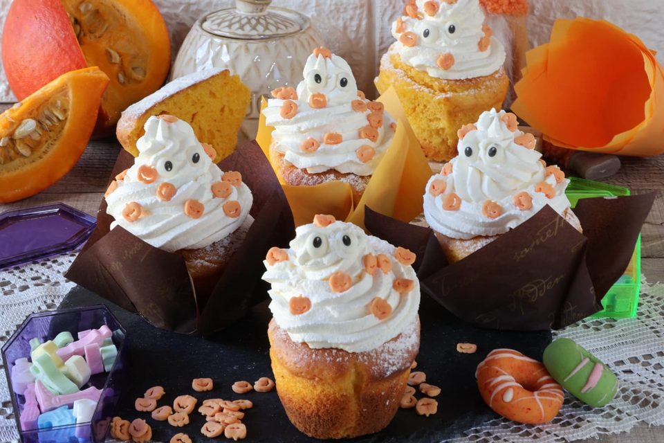 Muffins HALLOWEEN Facili Soffici e decorati