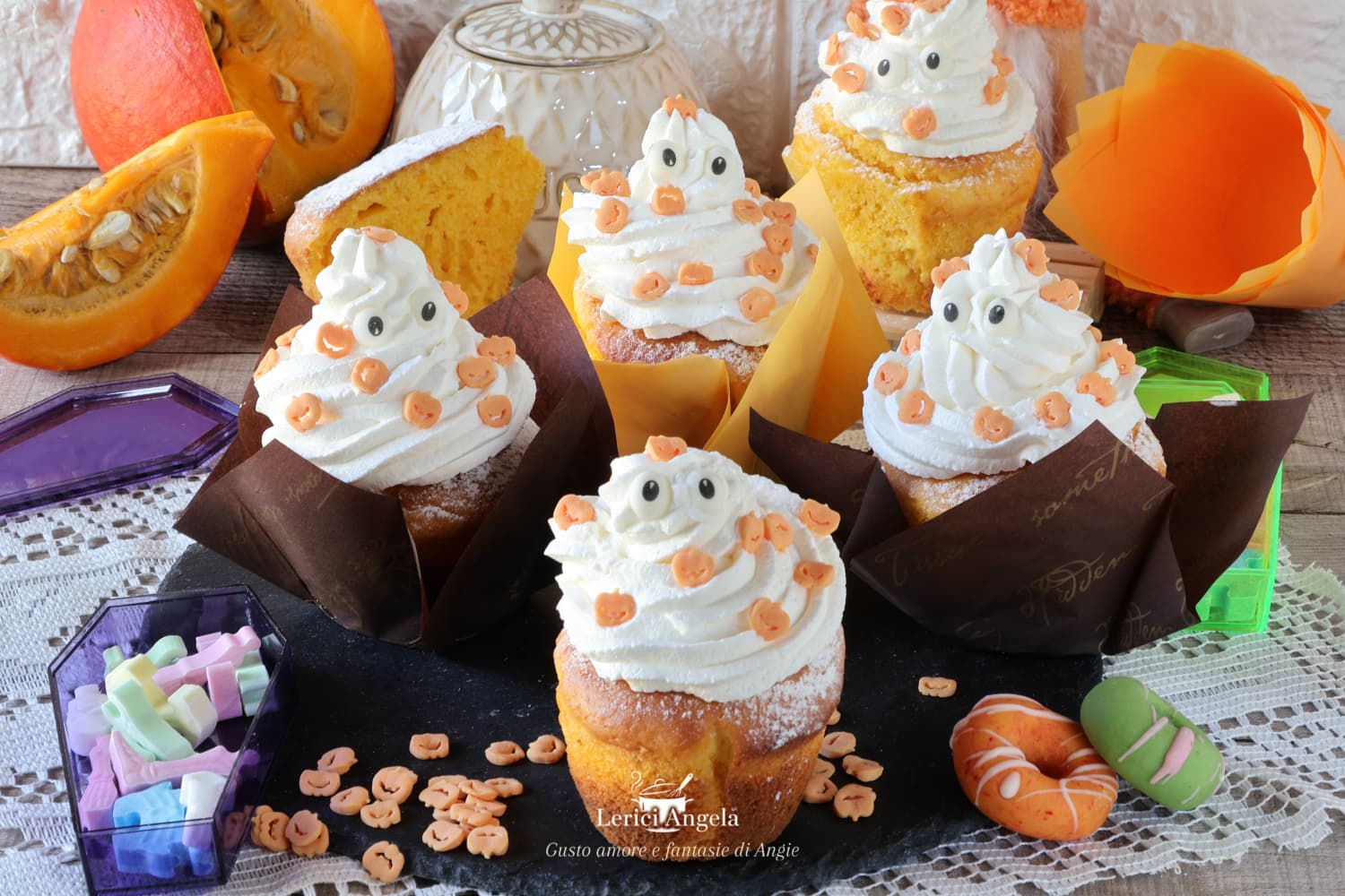 Muffins HALLOWEEN Facili Soffici e decorati