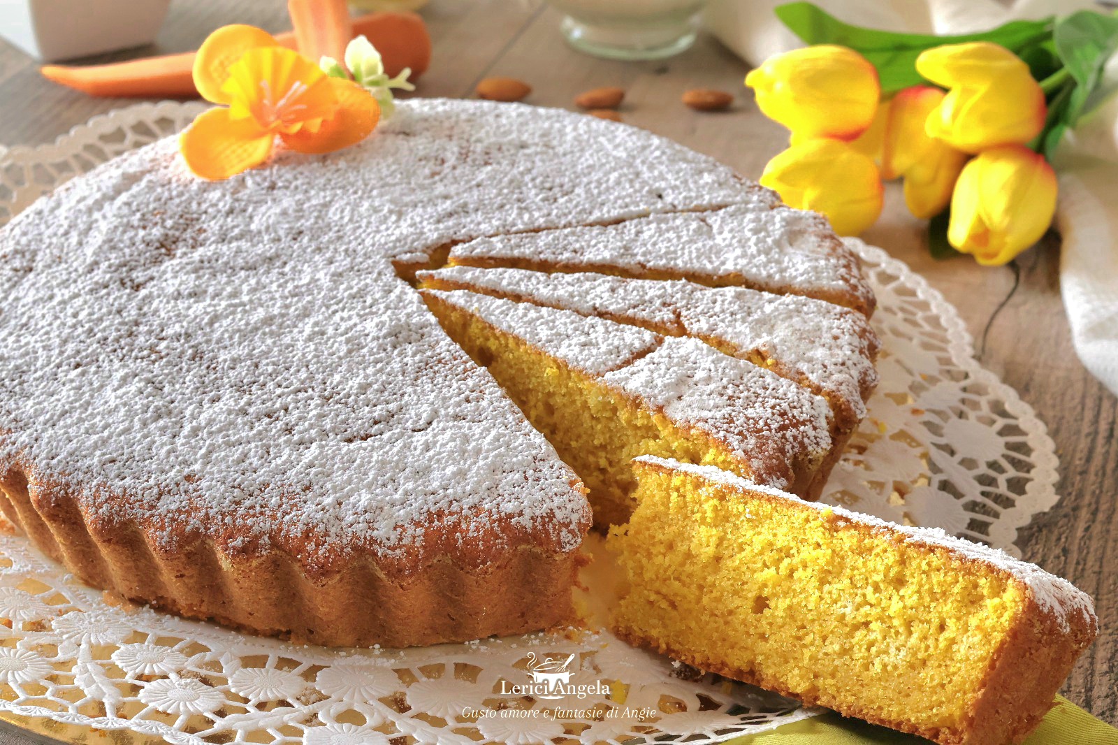Torta di Carote Semplice e Veloce