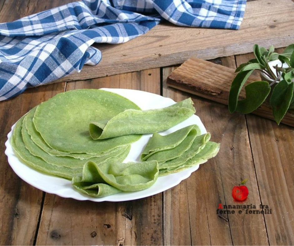 crepes agli spinaci