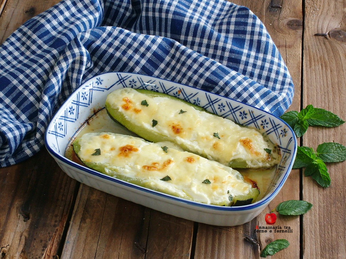 zucchine ripiene di formaggi (1)