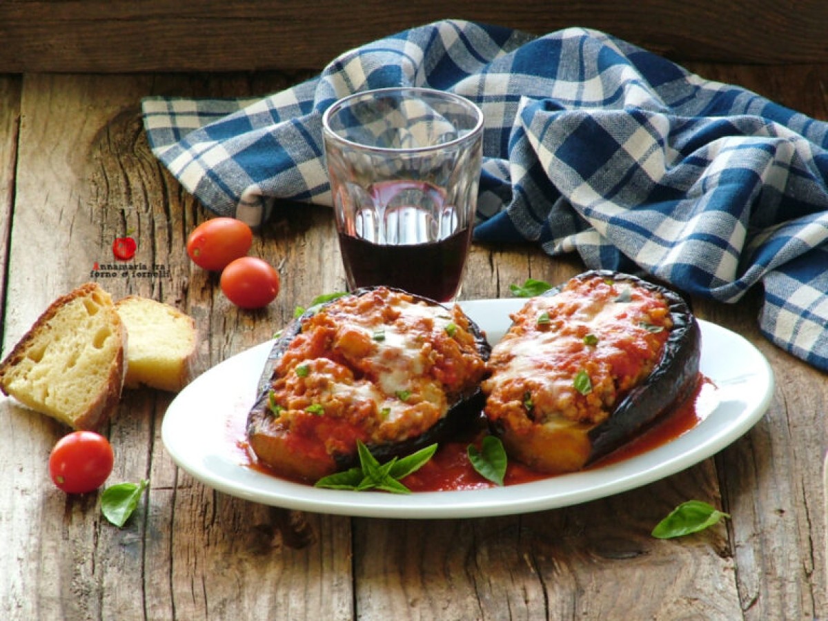 melanzane ripiene filanti in padella
