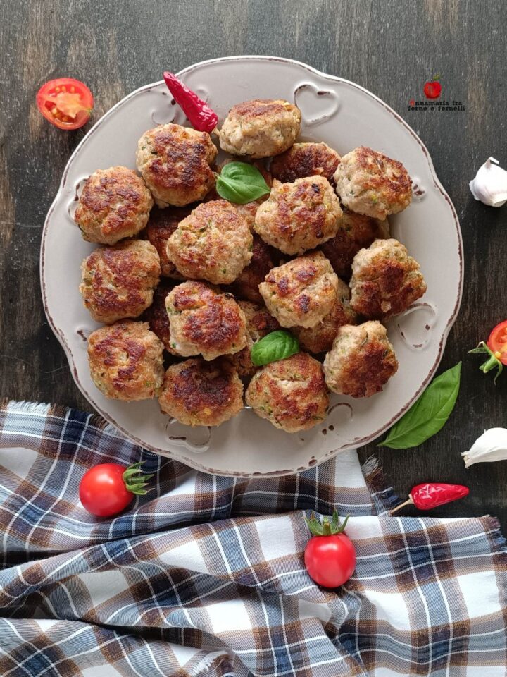 polpette di carne zucchine e patate