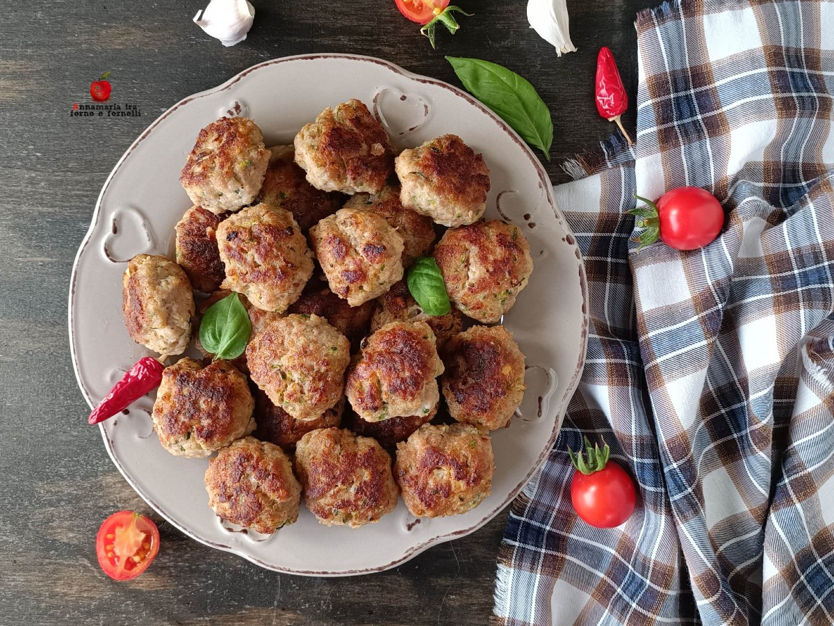 polpette di carne zucchine e patate