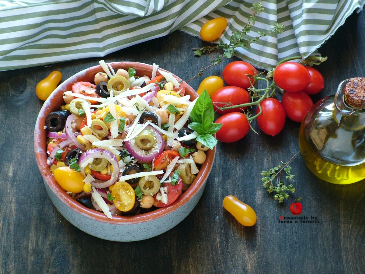 insalata di ceci e pomodorini (2)