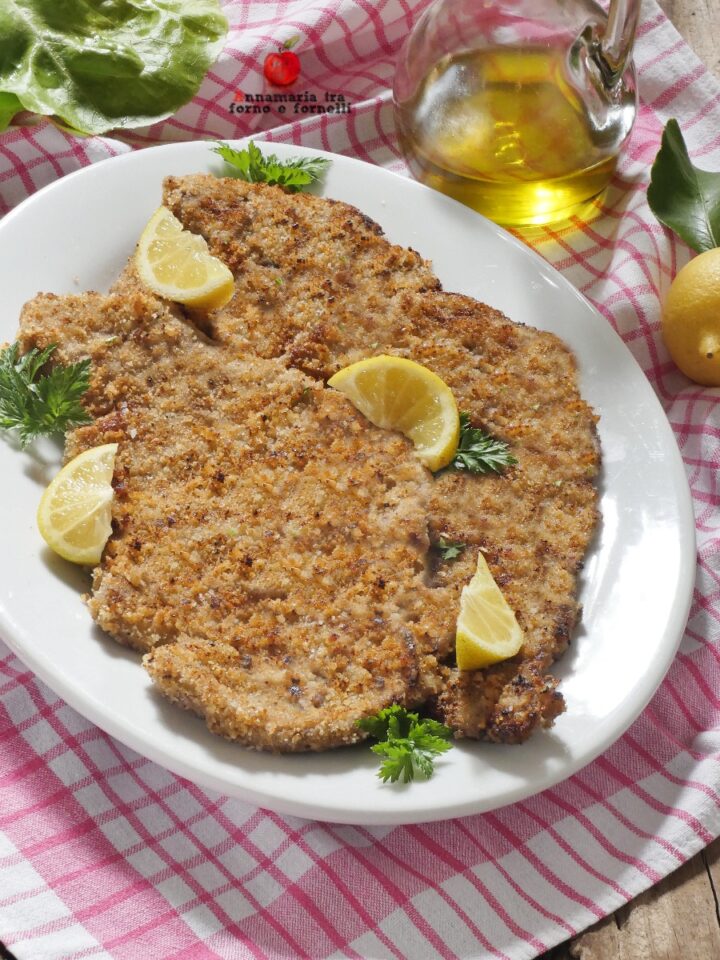 cotolette con panatura senza uova