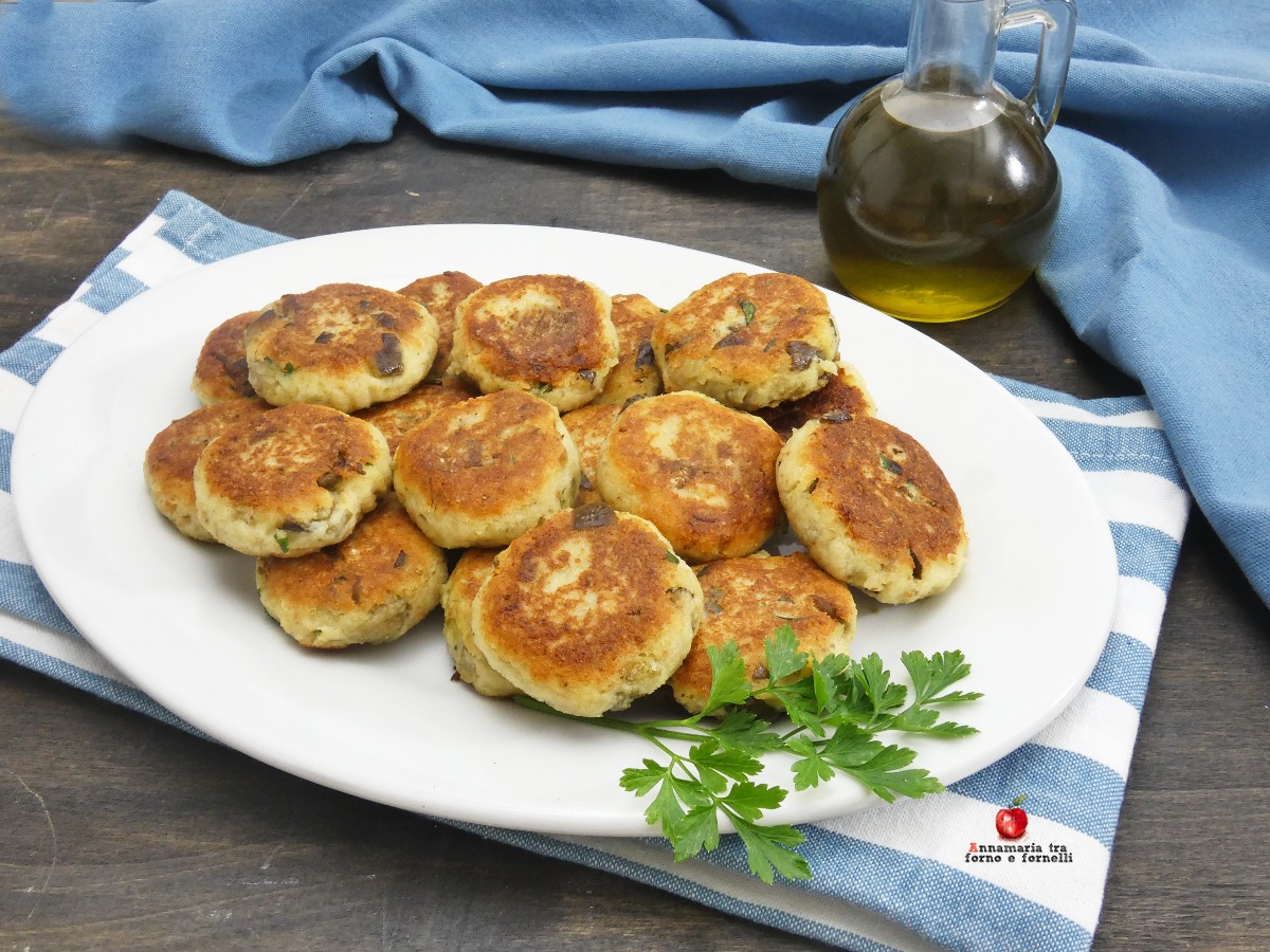 polpette di melanzane e patate