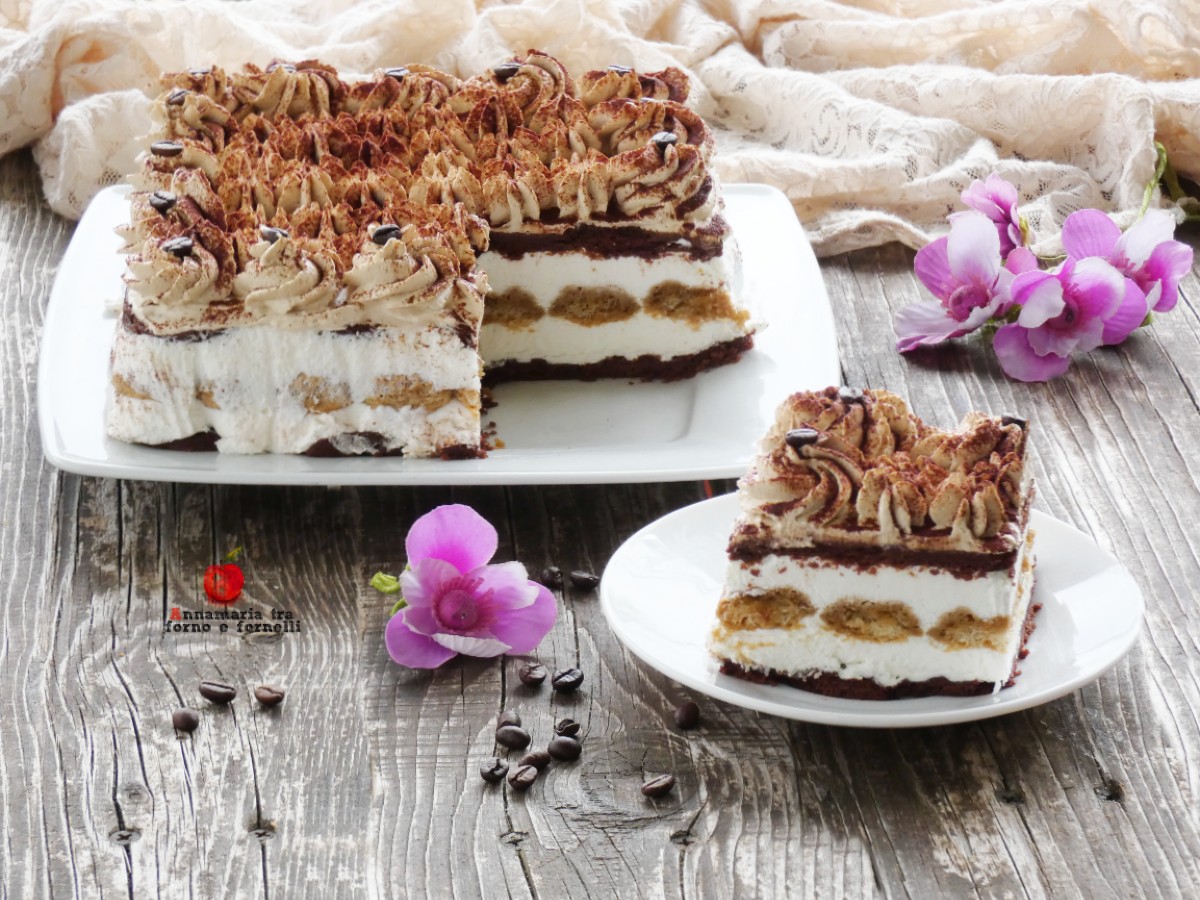 semifreddo al caffè fetta
