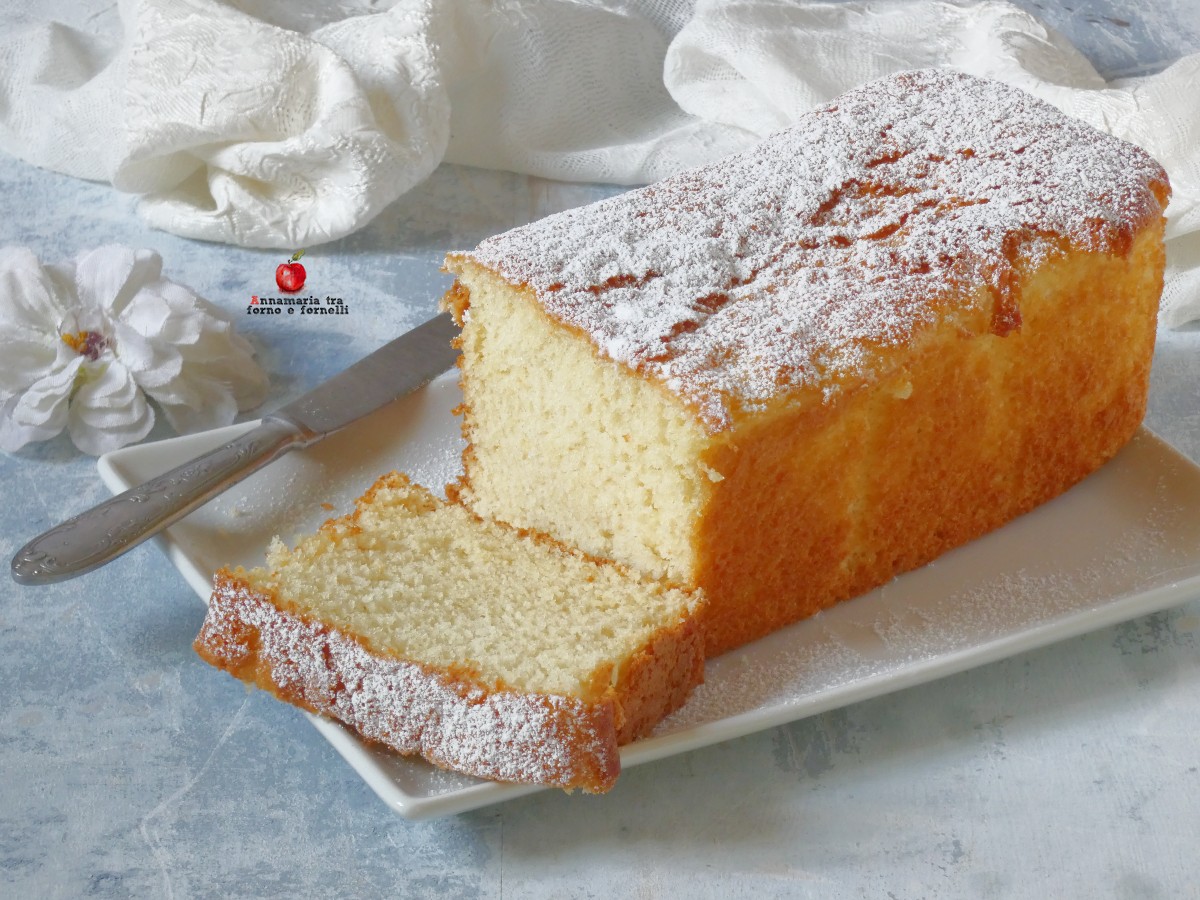 plumcake al latte sofficissimo