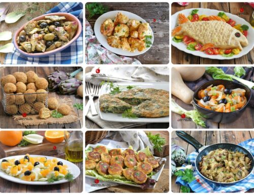 Antipasti vegetariani per la vigilia di Natale