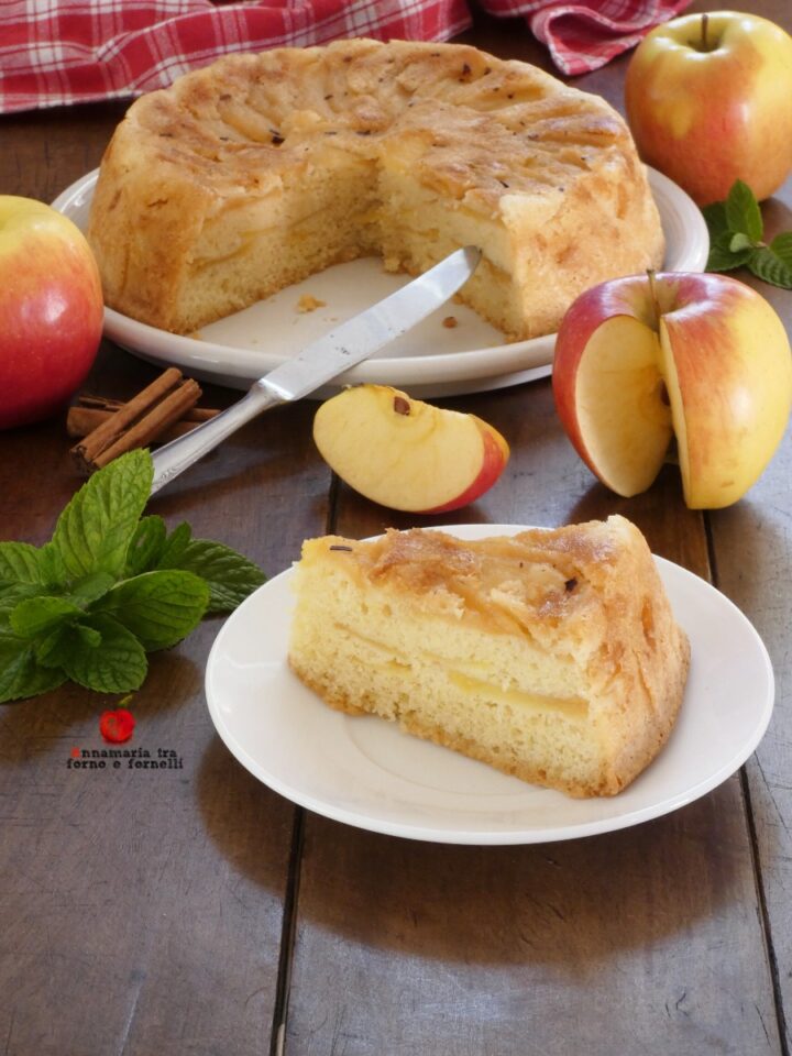 torta di mele rovesciata