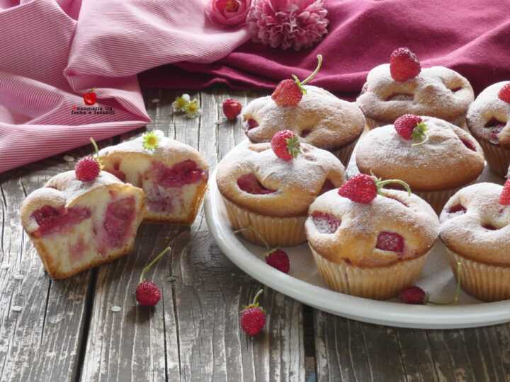 muffin alle fragole