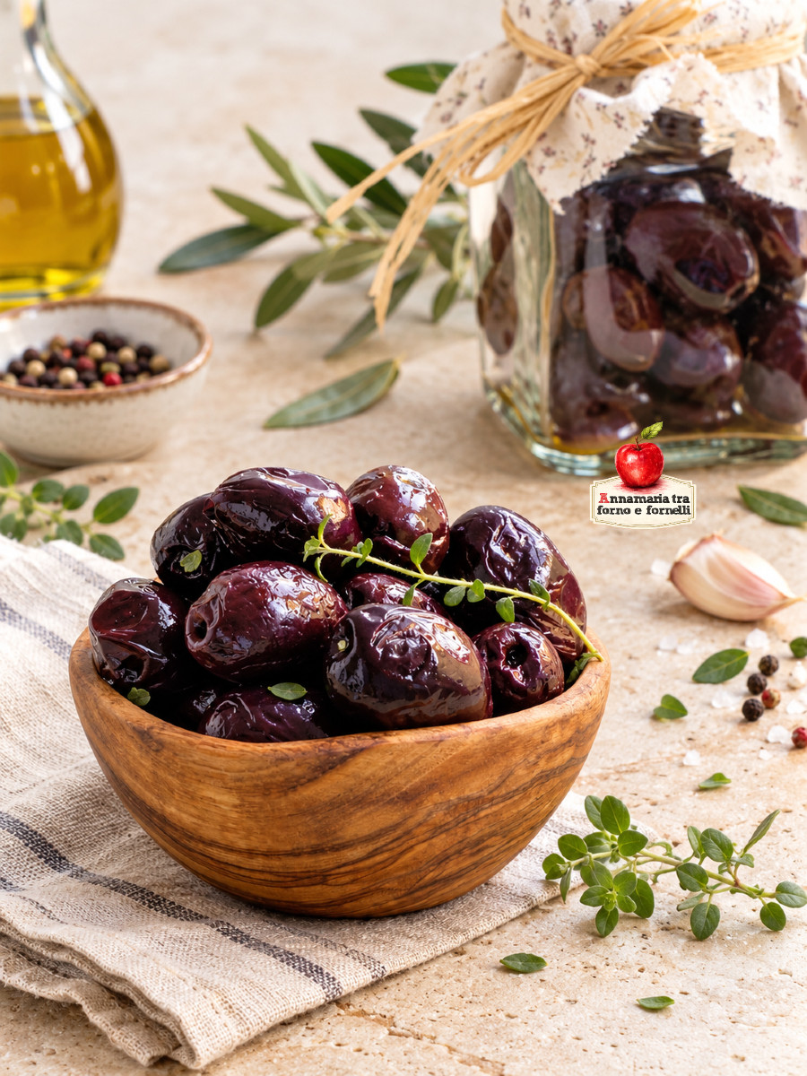 olive nere al naturale v