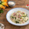 Risotto con zucchine e pancetta cremoso