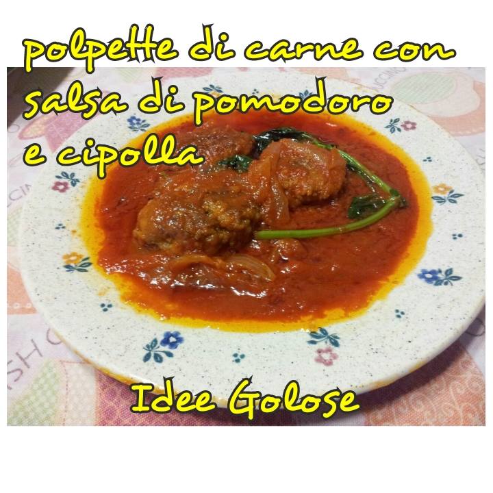 Polpettine di carne con salsa di pomodoro e cipolla | Idee Golose