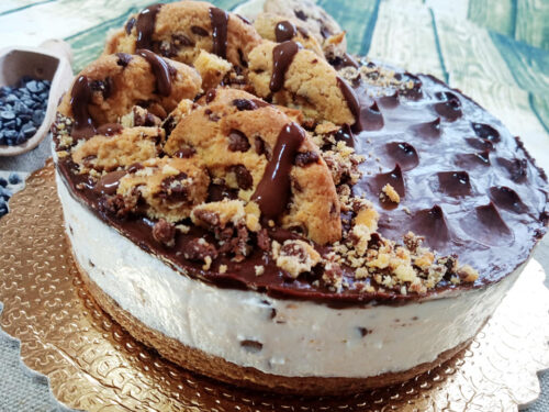 Cookie cheesecake