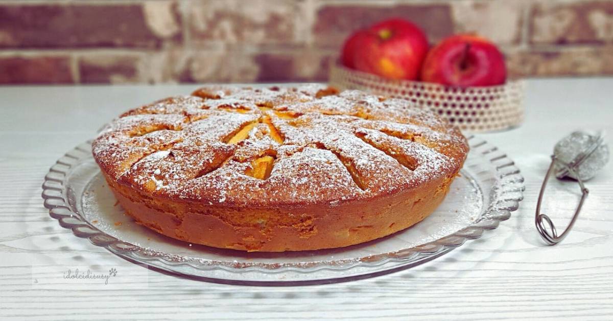 Torta di mele senza burro soffice e facile