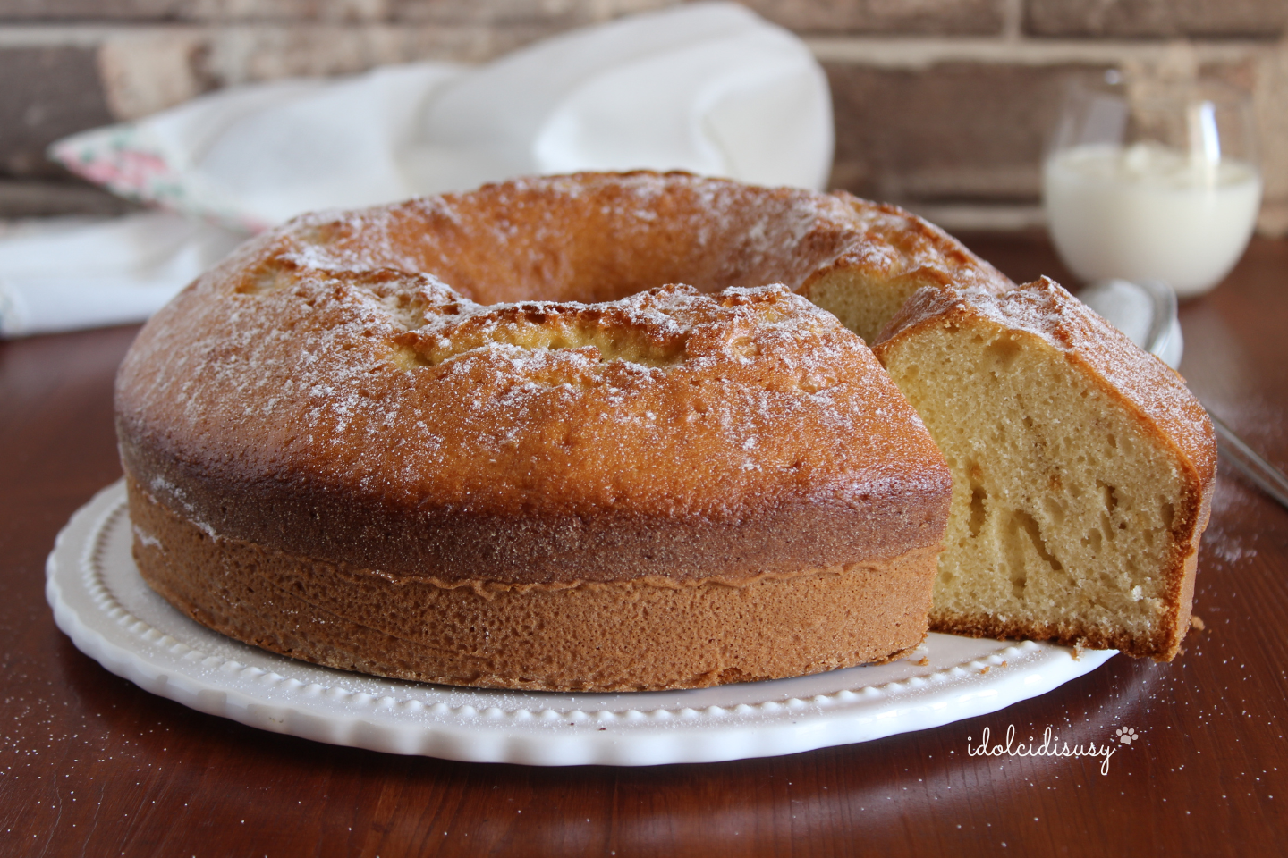 idolcidisusy ciambellone allo yogurt