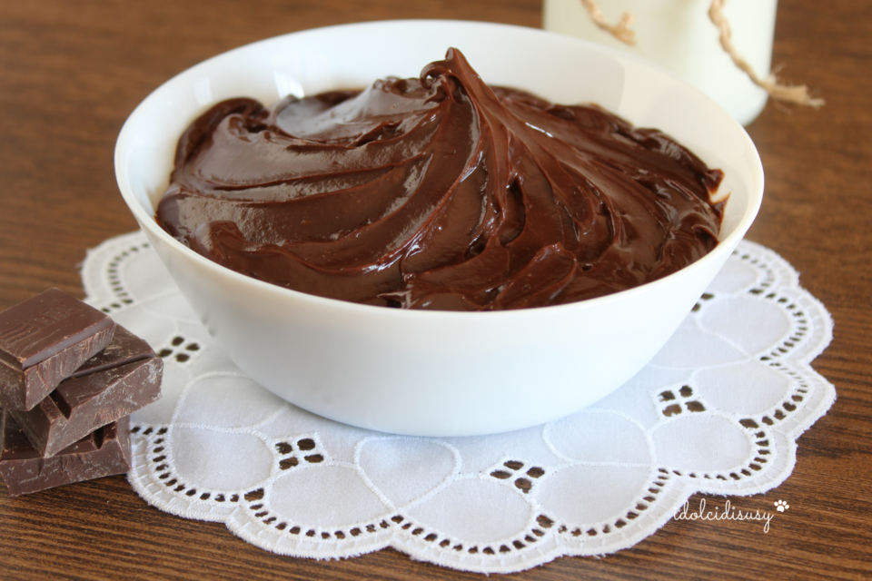 idolcidisusy crema pasticcera al cioccolato