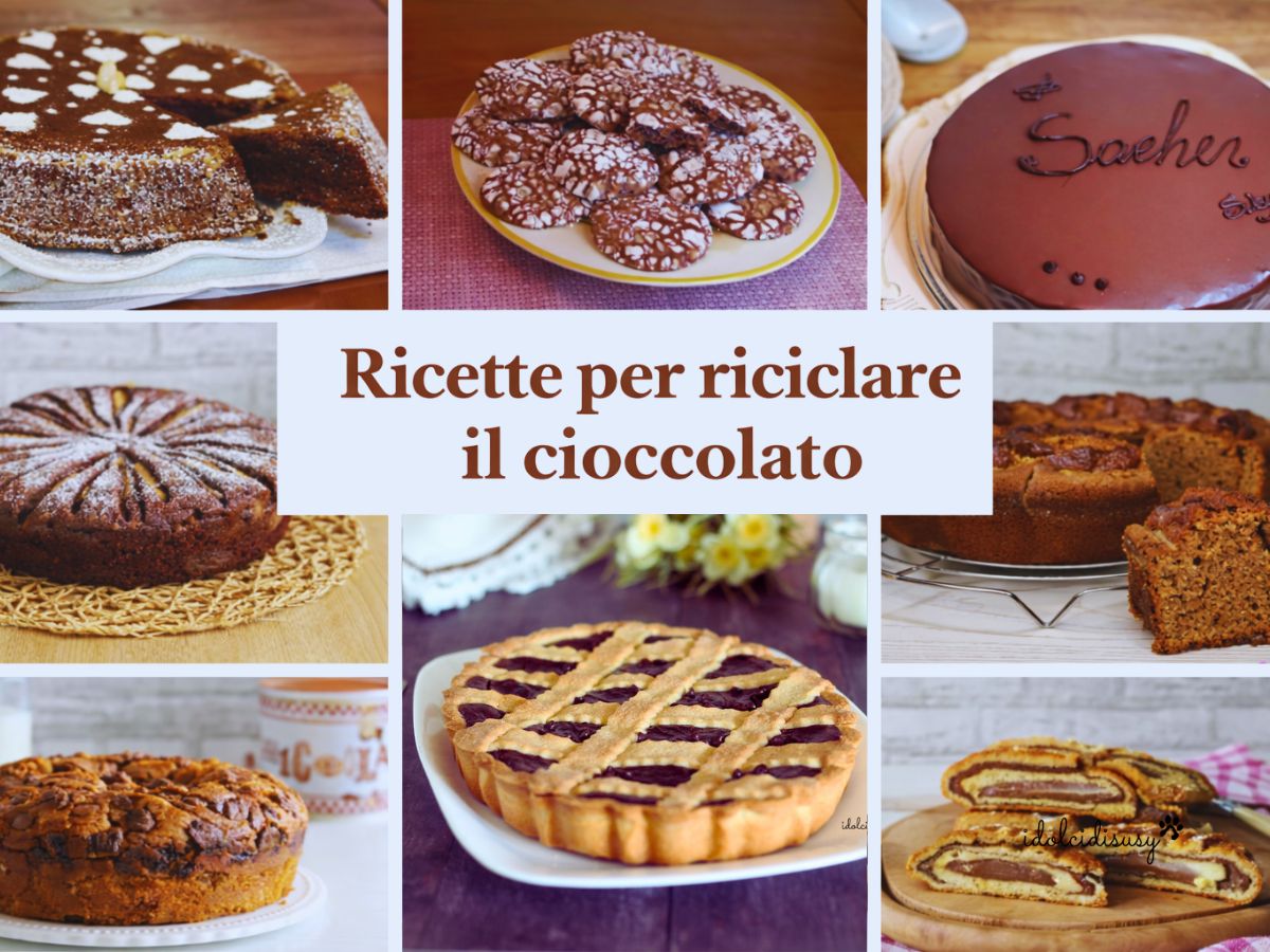 idee per usare il cioccolato avanzato in cucina