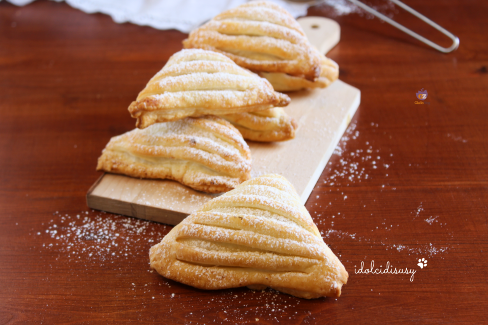 idolcidisusy sfogliatelle di pasta sfoglia con ricotta