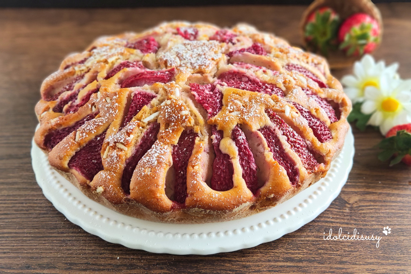 idolcidisusy torta alle fragole soffice