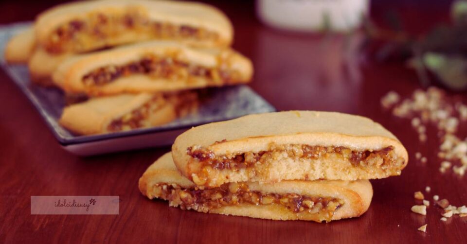 biscotti ai fichi e nocciole fatti in casa