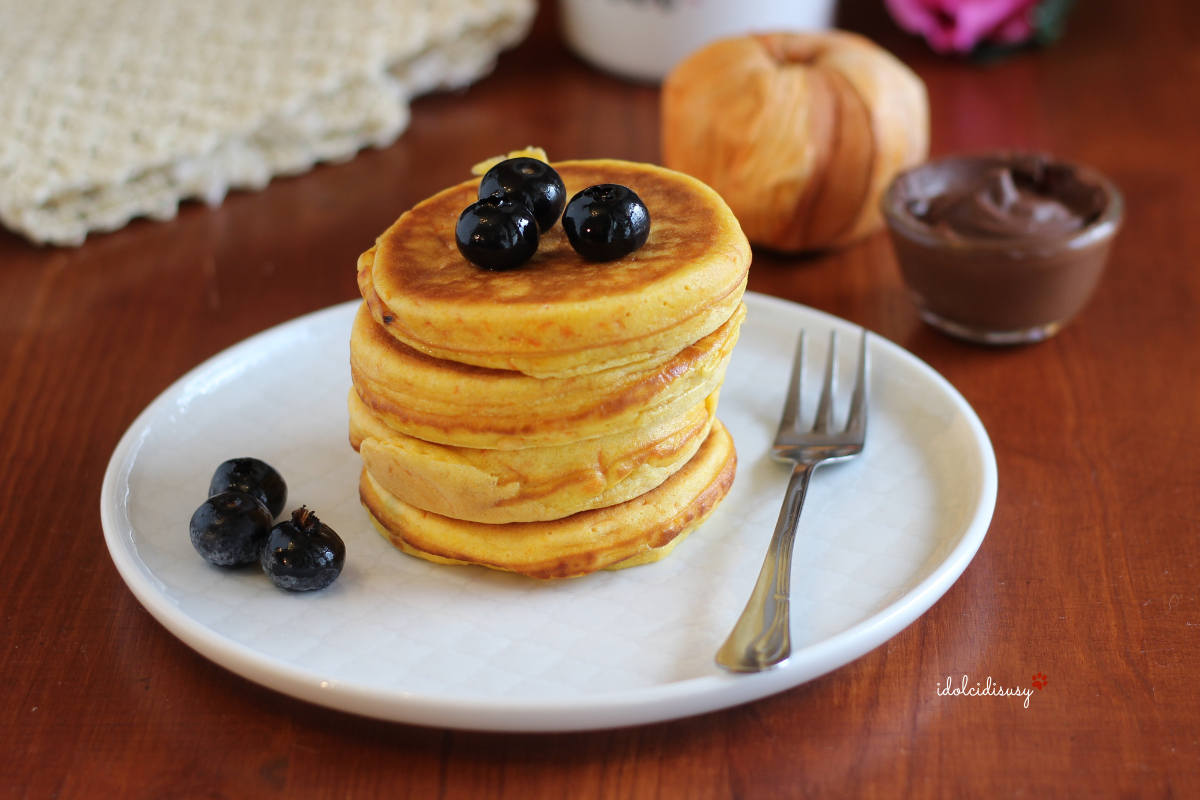 idolcidisusy pancake alla zucca