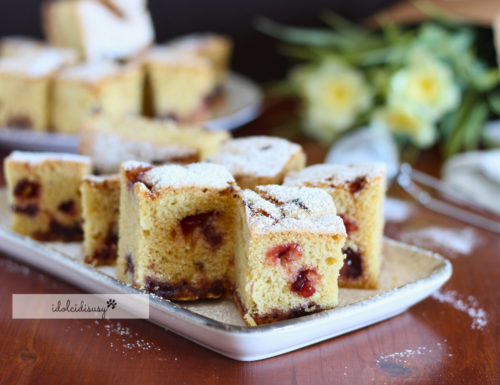 Torta soffice con marmellata