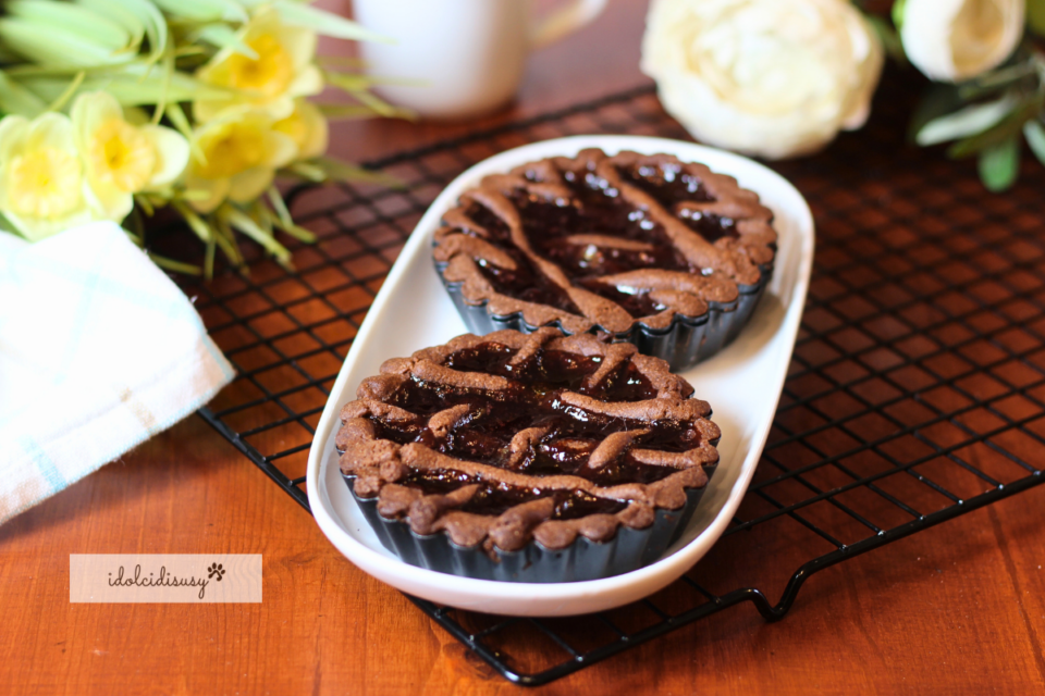 idolcidisusy Crostatine con frolla al cacao