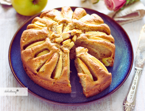 Torta di mele integrale senza zucchero