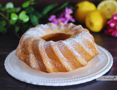 Ciambella al limone soffice – anche Bimby